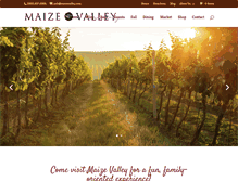 Tablet Screenshot of maizevalley.com
